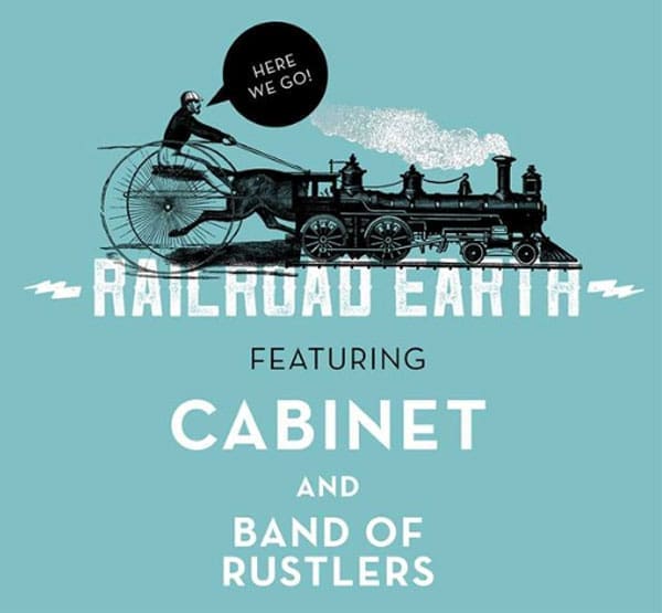 Railroad Earth & Cabinet at Pat Garrett Amp Aug 31 rre-cab